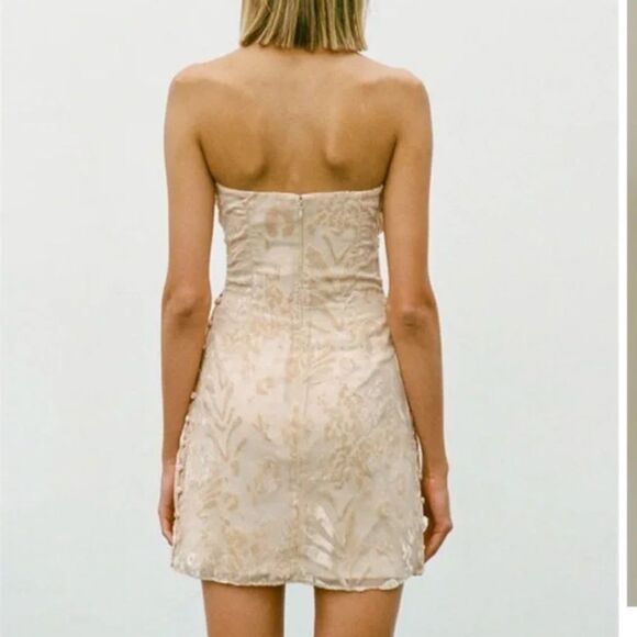 NWT Sabo Luxe Sahana Drape Dress Size Large - Picture 4 of 16